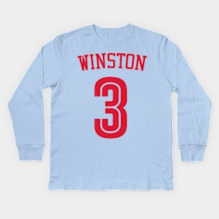 Jameis Winston Kids Long Sleeve T-Shirt